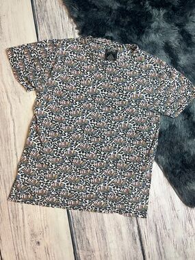 Superdry Men’s Rainbow 'HEY' Leopard Print T-shirt